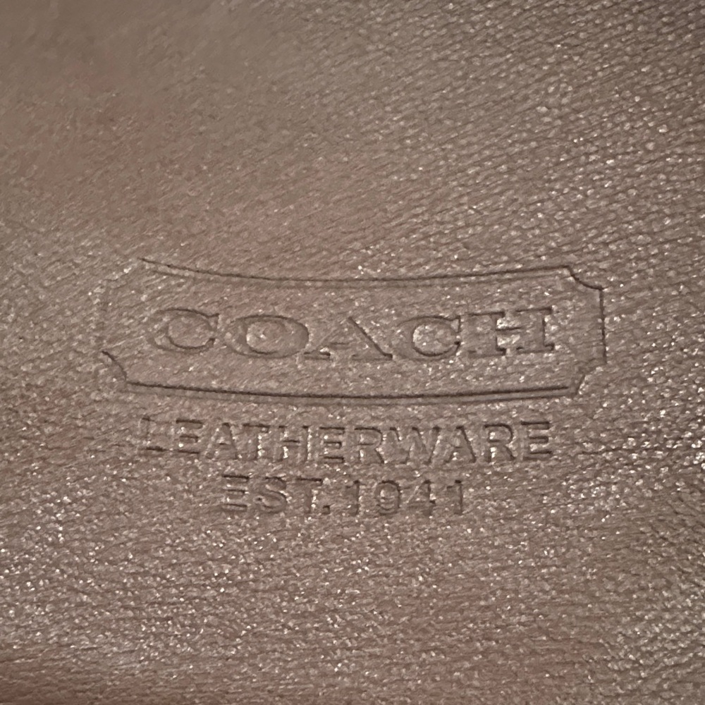 Coach Dark Brown Leather Bag - Picture 6 of 10